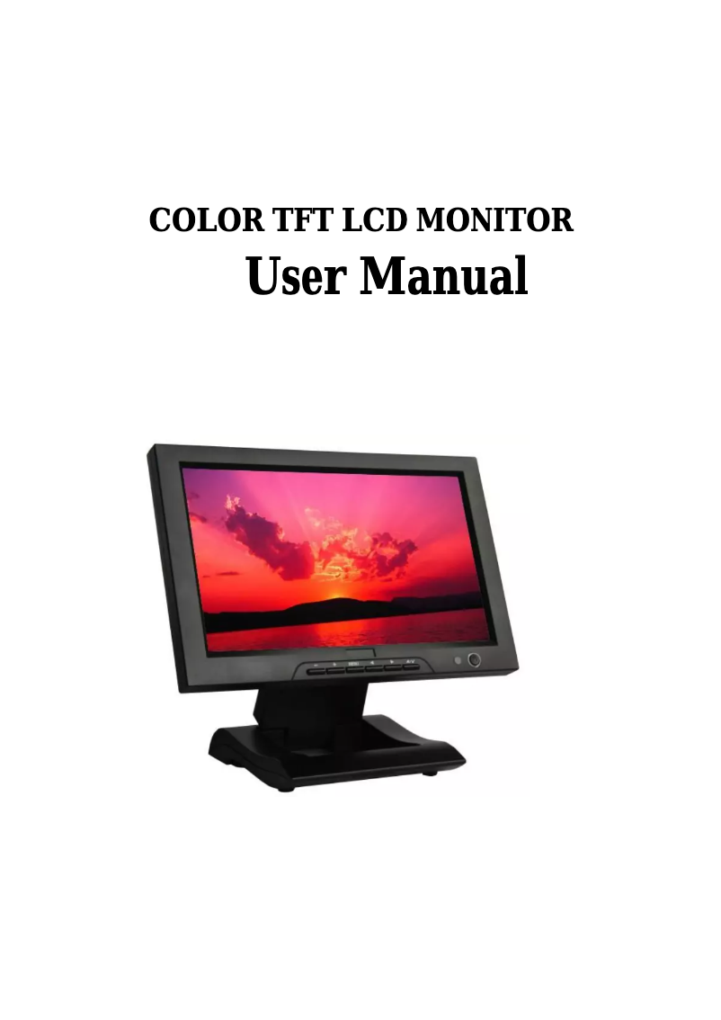 Página 1 del manual Manual de usuario Lilliput FA1013