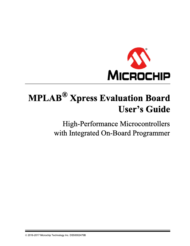 Imagen de la primera página del manual del dispositivo PIC16F18855