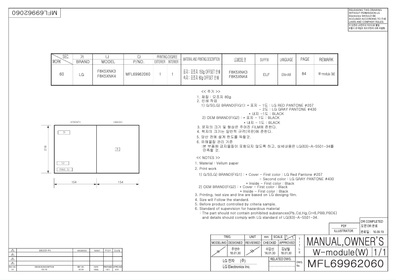 Página 1 del manual Manual de usuario LG WM-GS2MINI