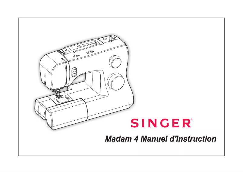 Página 1 del manual Manual de usuario Singer Madam 4