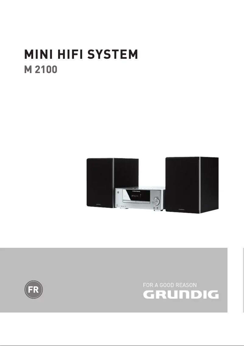 Página 1 del manual Manual de usuario Grundig M 2100