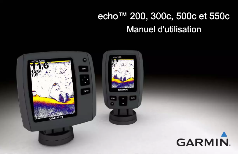 Página nº 1 - Manual de usuario Garmin echo 300c