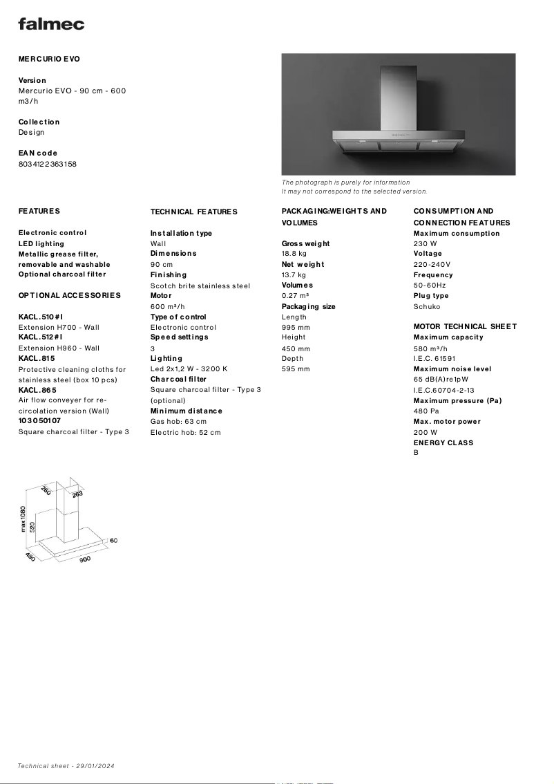 Imagen de la primera página del manual del dispositivo Mercurio Evo