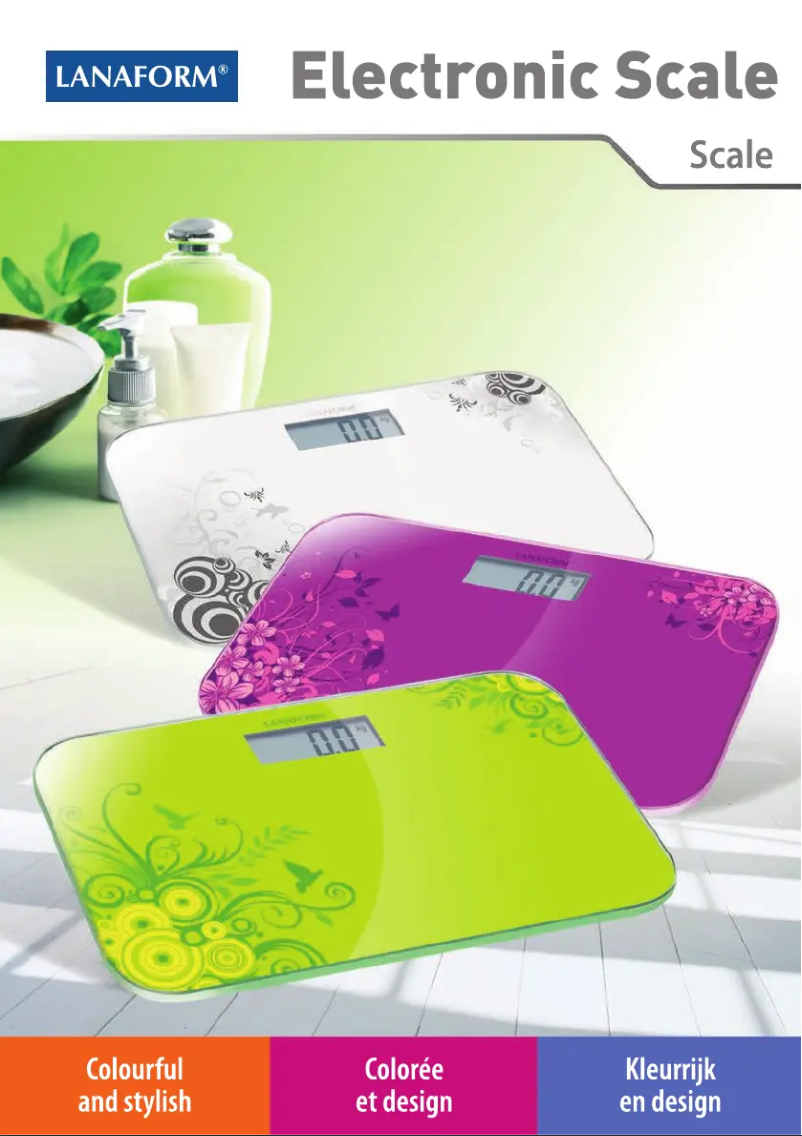 Imagen de la primera página del manual del dispositivo Electronic