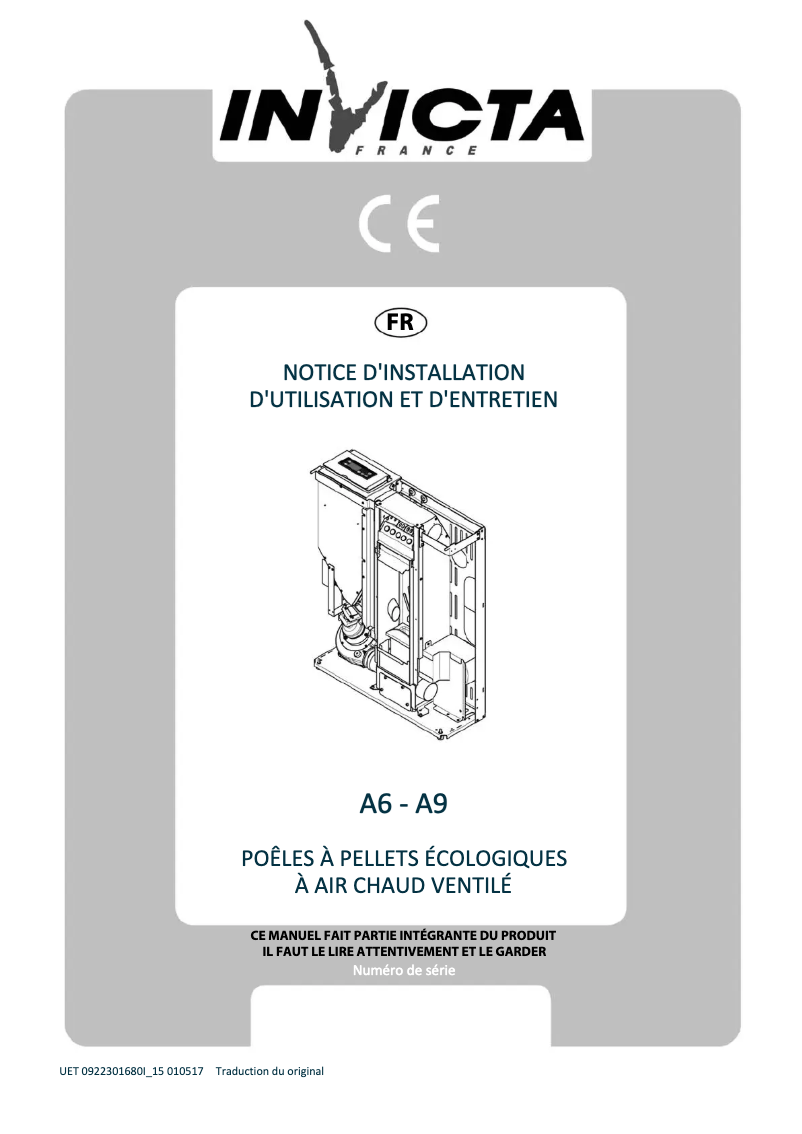 Imagen de la primera página del manual del dispositivo Datura A9