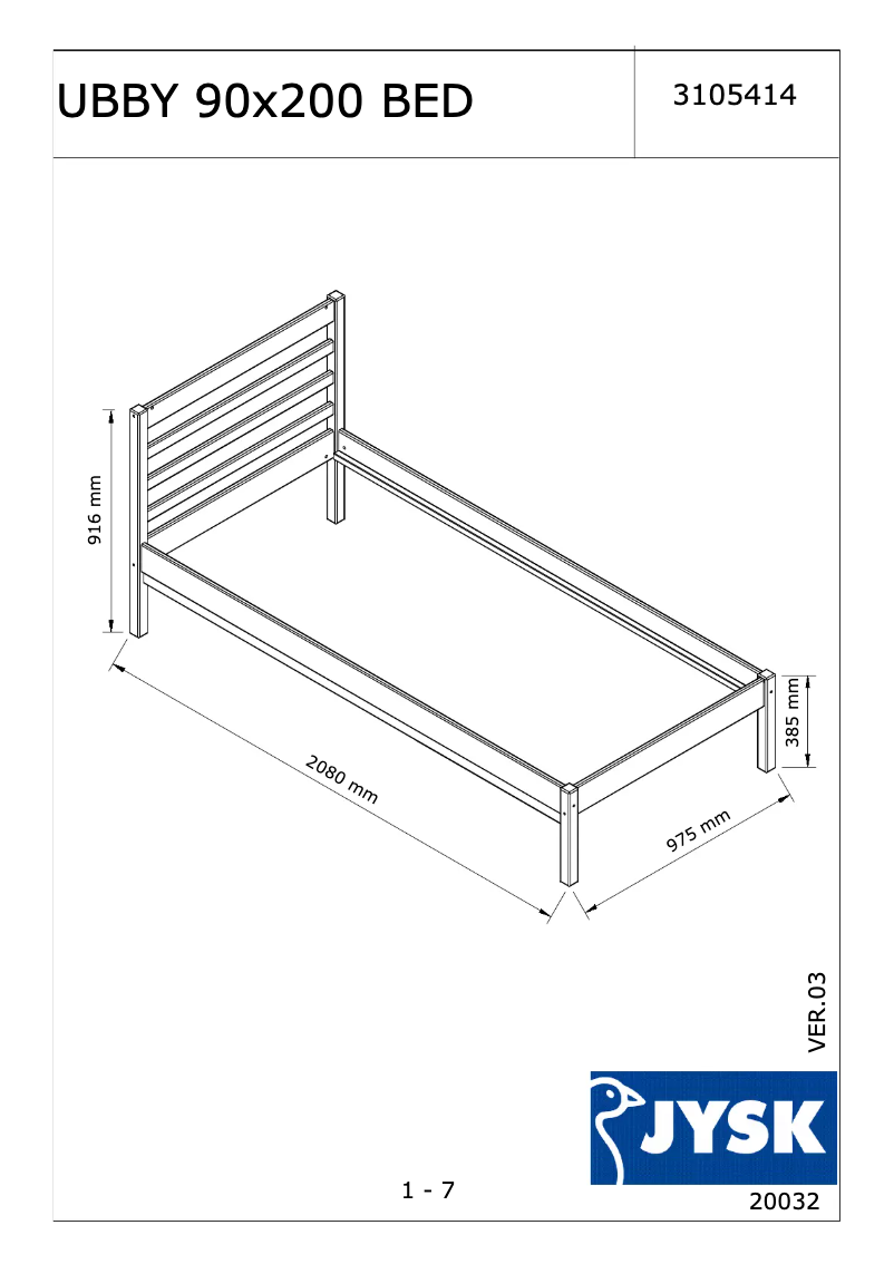 Imagen de la primera página del manual del dispositivo Ubby (90x200)