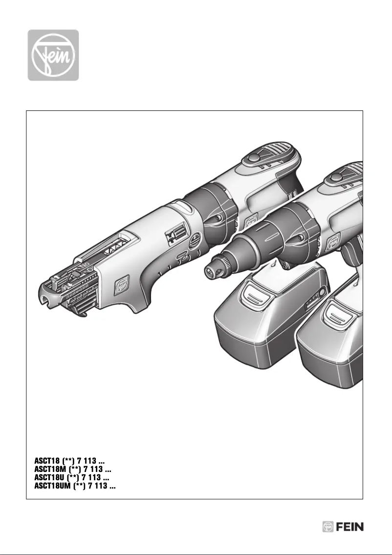Imagen de la primera página del manual del dispositivo ASCT 18 Select