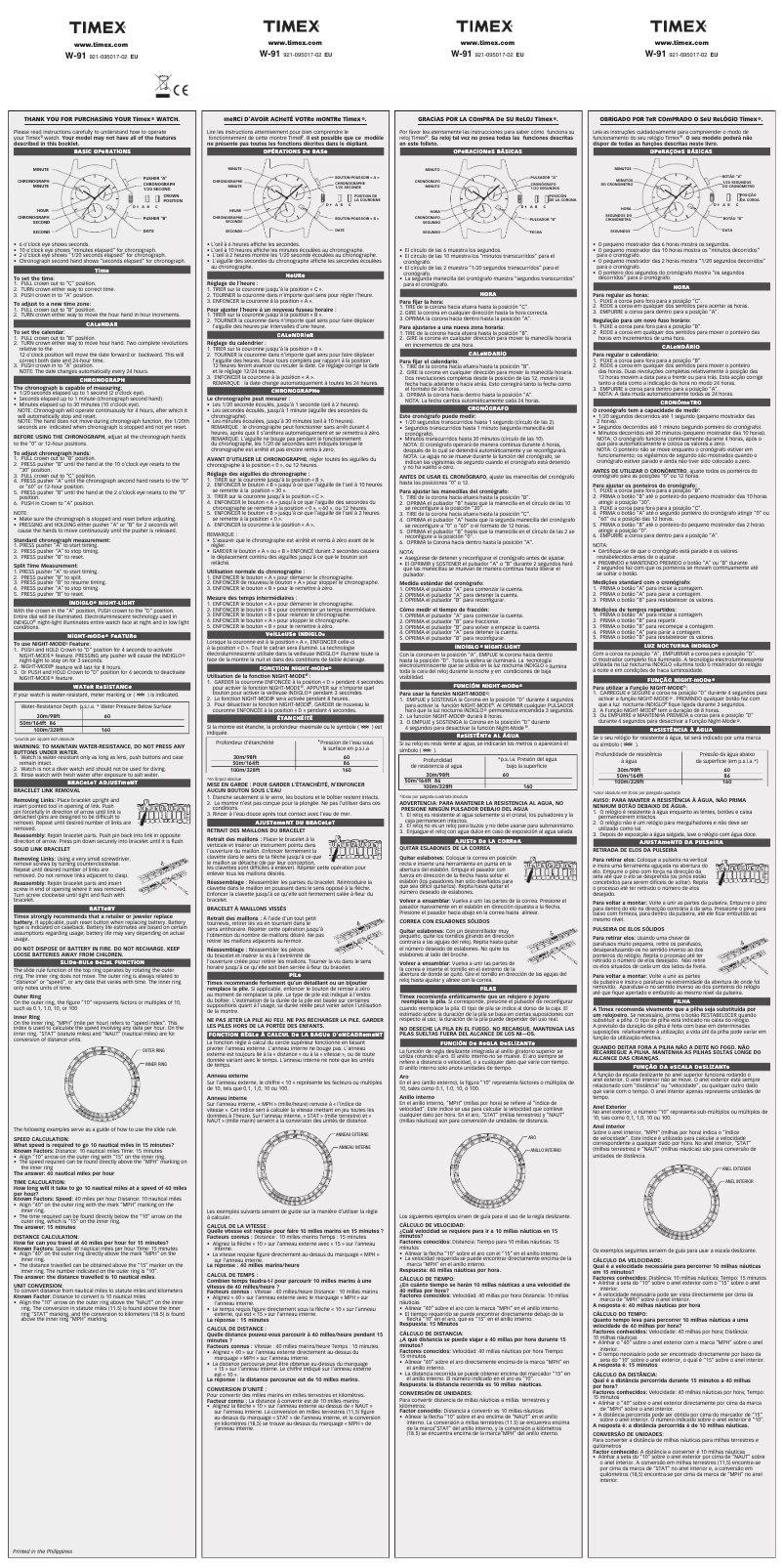 Imagen de la primera página del manual del dispositivo Waterbury TW2P84300VQ