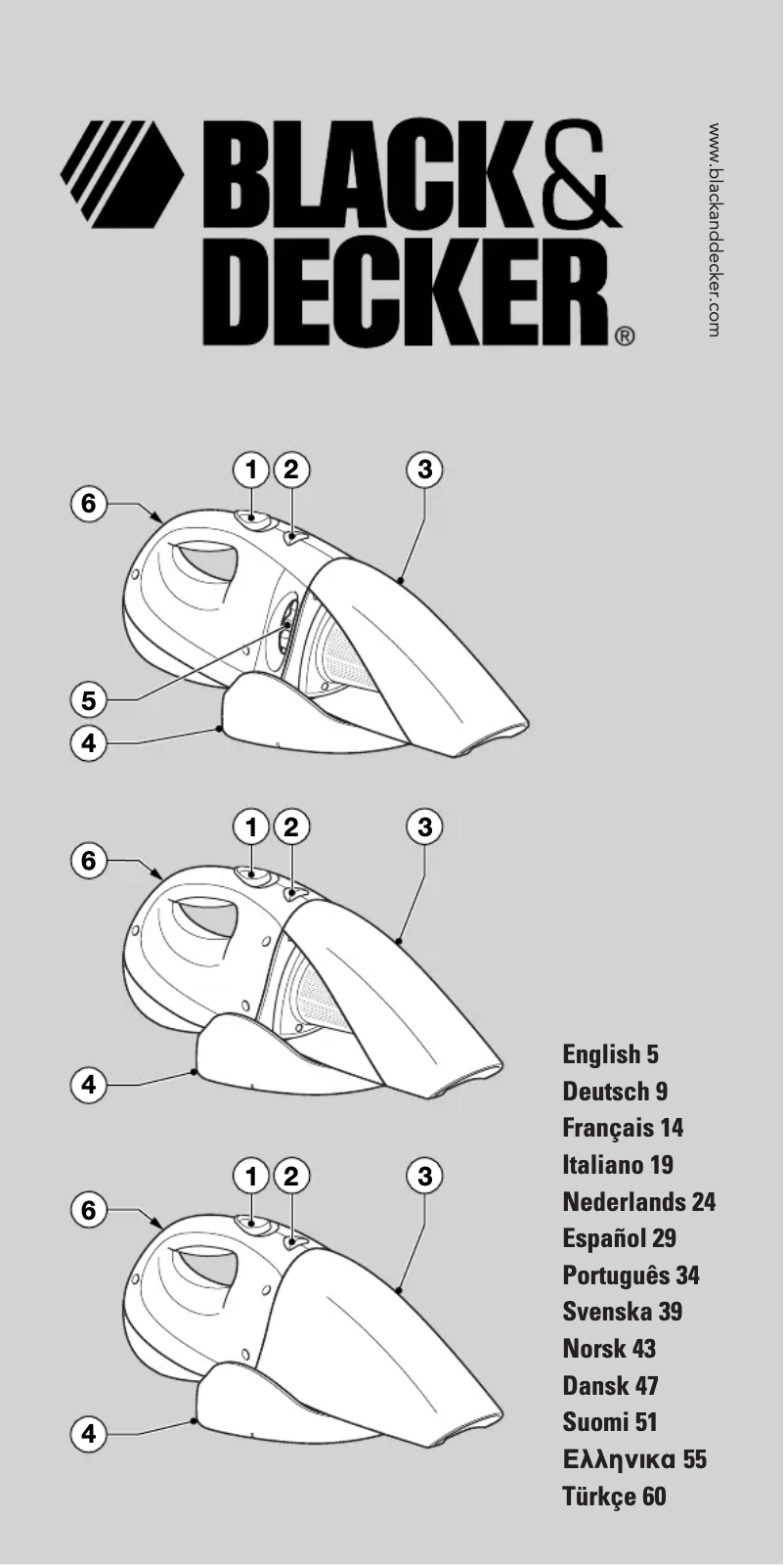 Imagen de la primera página del manual del dispositivo CV9605G