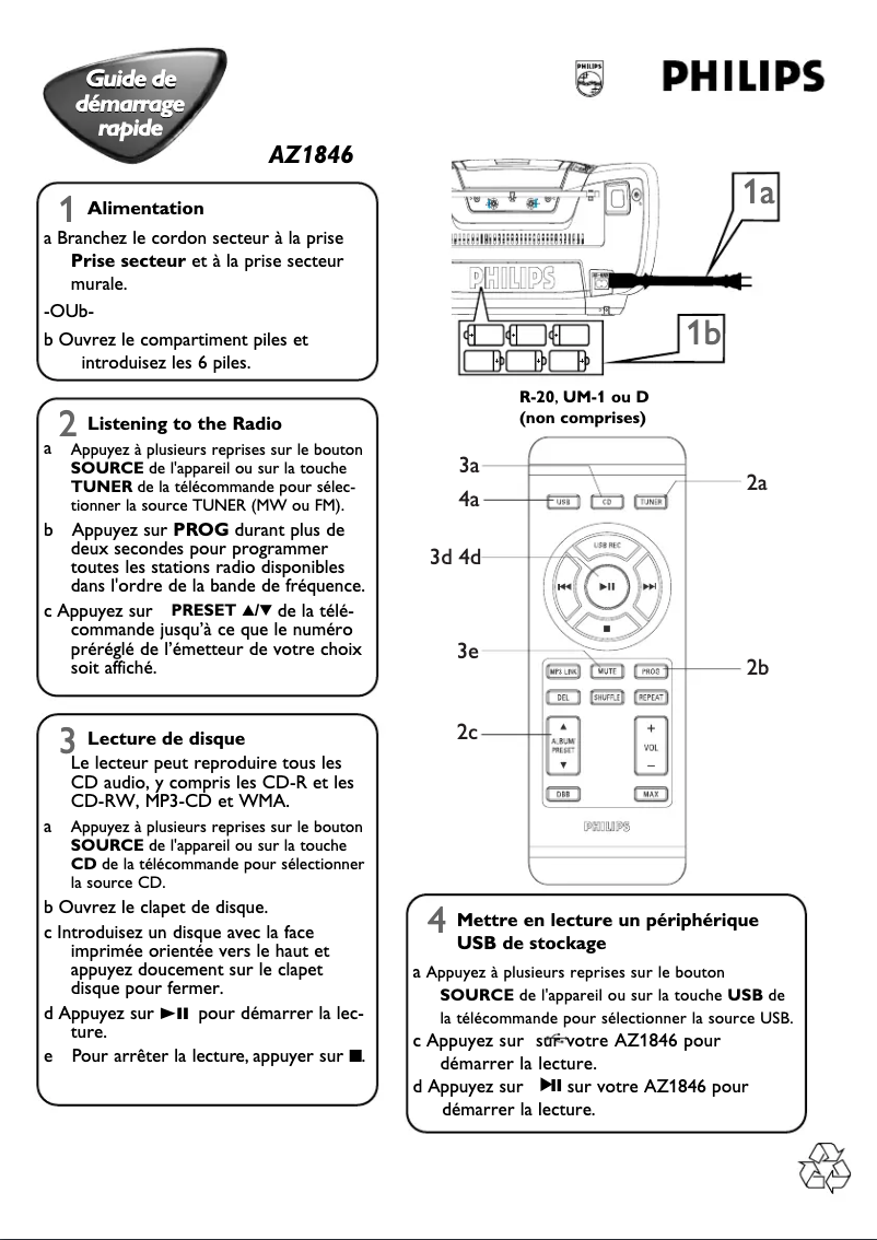 Imagen de la primera página del manual del dispositivo AZ1846