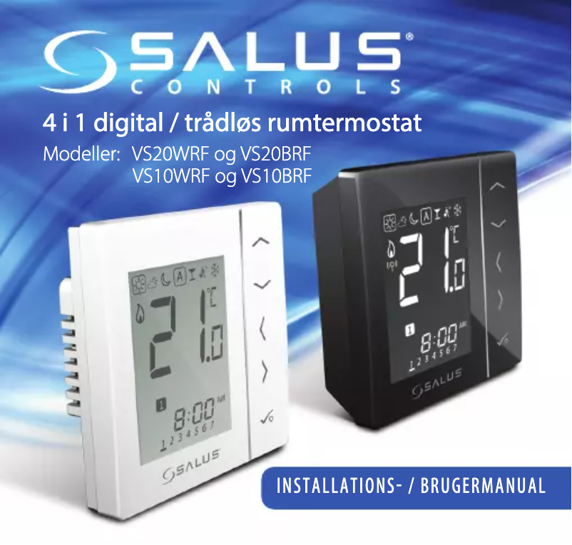 Imagen de la primera página del manual del dispositivo VS10WRF