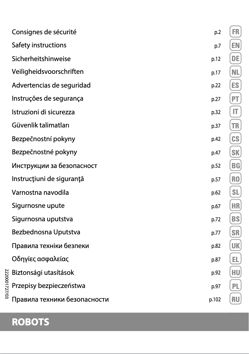 Imagen de la primera página del manual del dispositivo Smart Force Essential RR6927