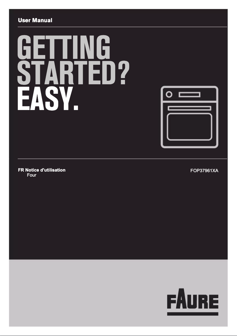 Página nº 1 - Manual de usuario Faure FOP37961XA