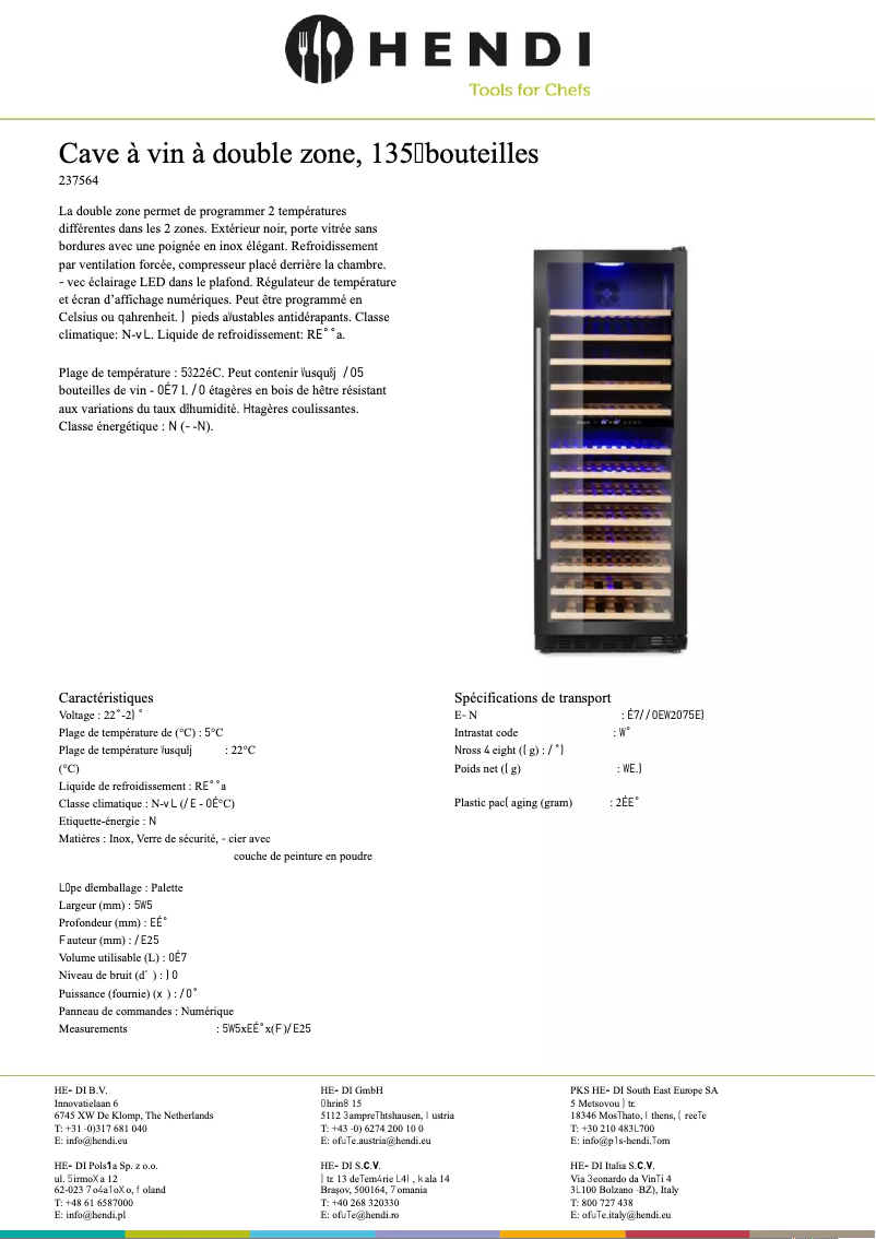 Página 1 del manual Ficha técnica Arktic 237564