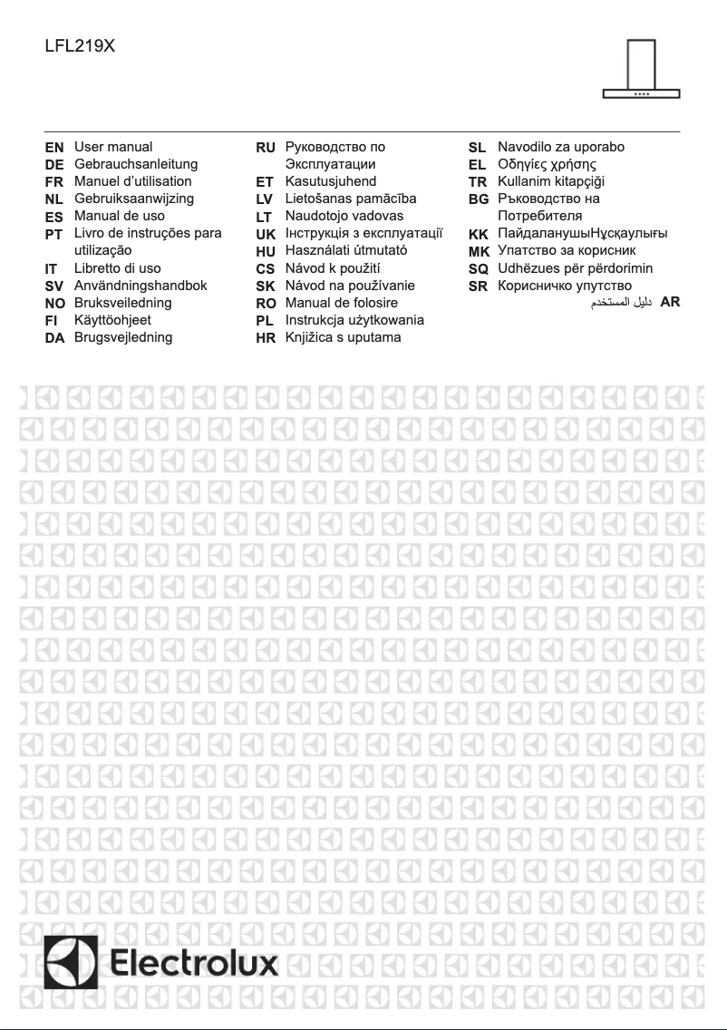 Página 1 del manual Manual de usuario Electrolux LFL219X