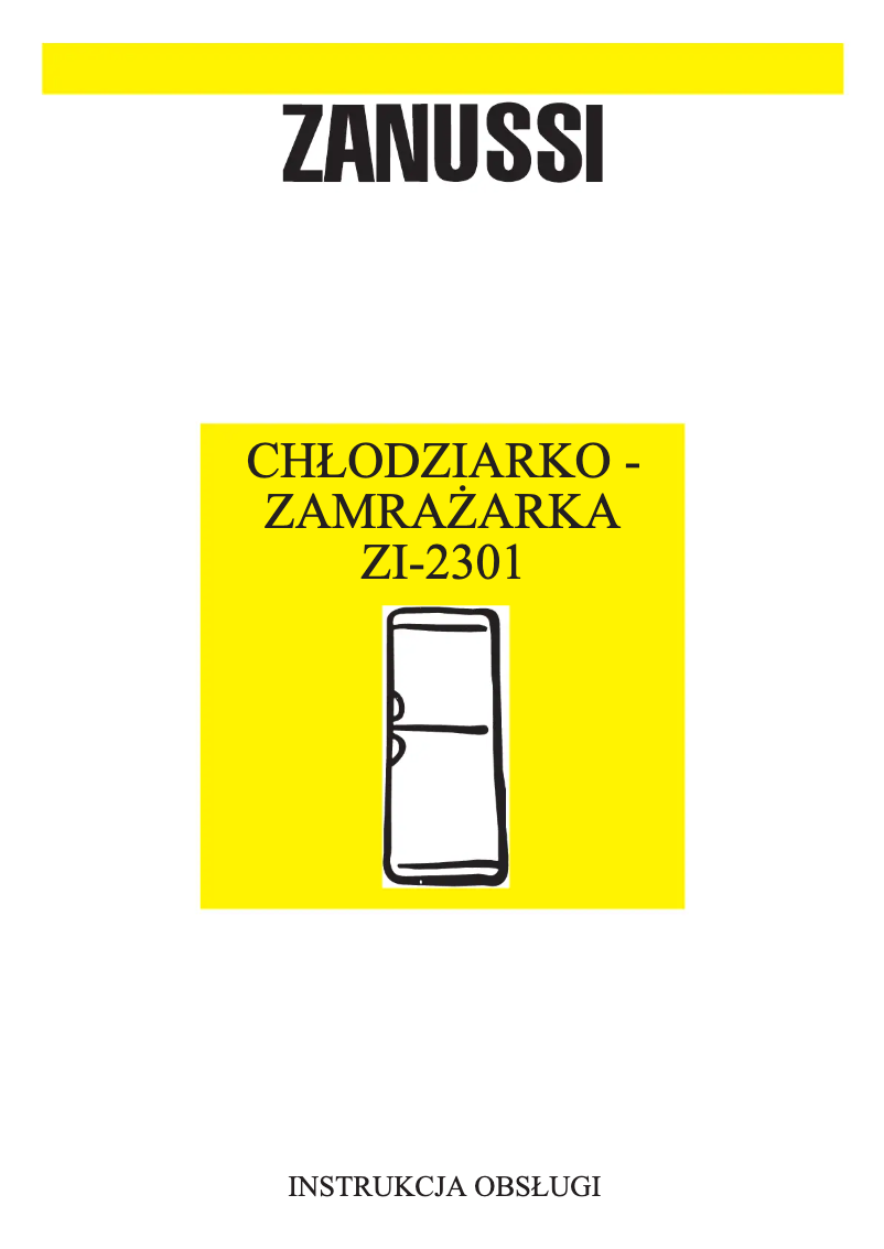 Página 1 del manual Manual de usuario Zanussi ZI2301/2T