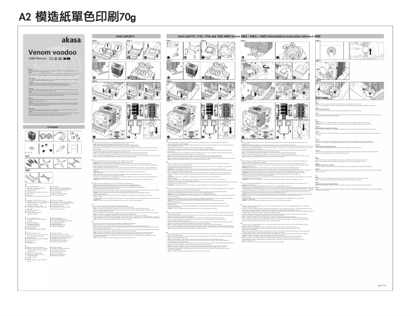 Imagen de la primera página del manual del dispositivo VenomVoodoo