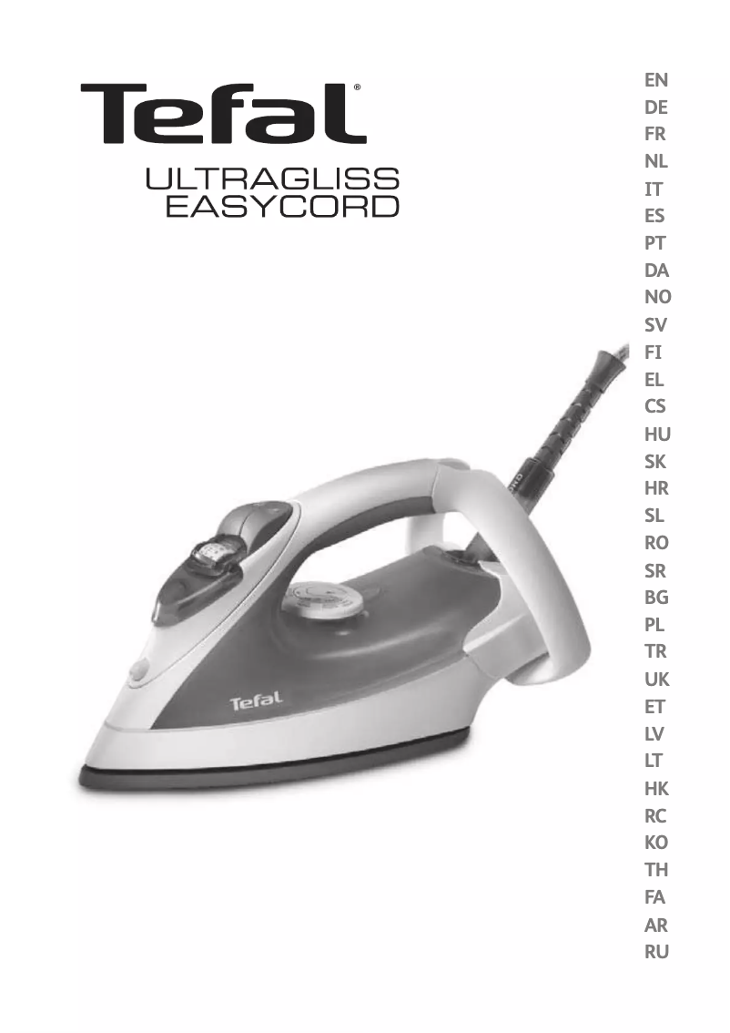 Página 1 del manual Manual de usuario Tefal FV4371E0
