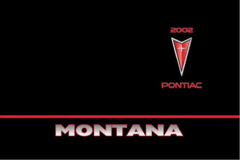 Página 1 del manual Manual de usuario Pontiac Bonneville (2002)