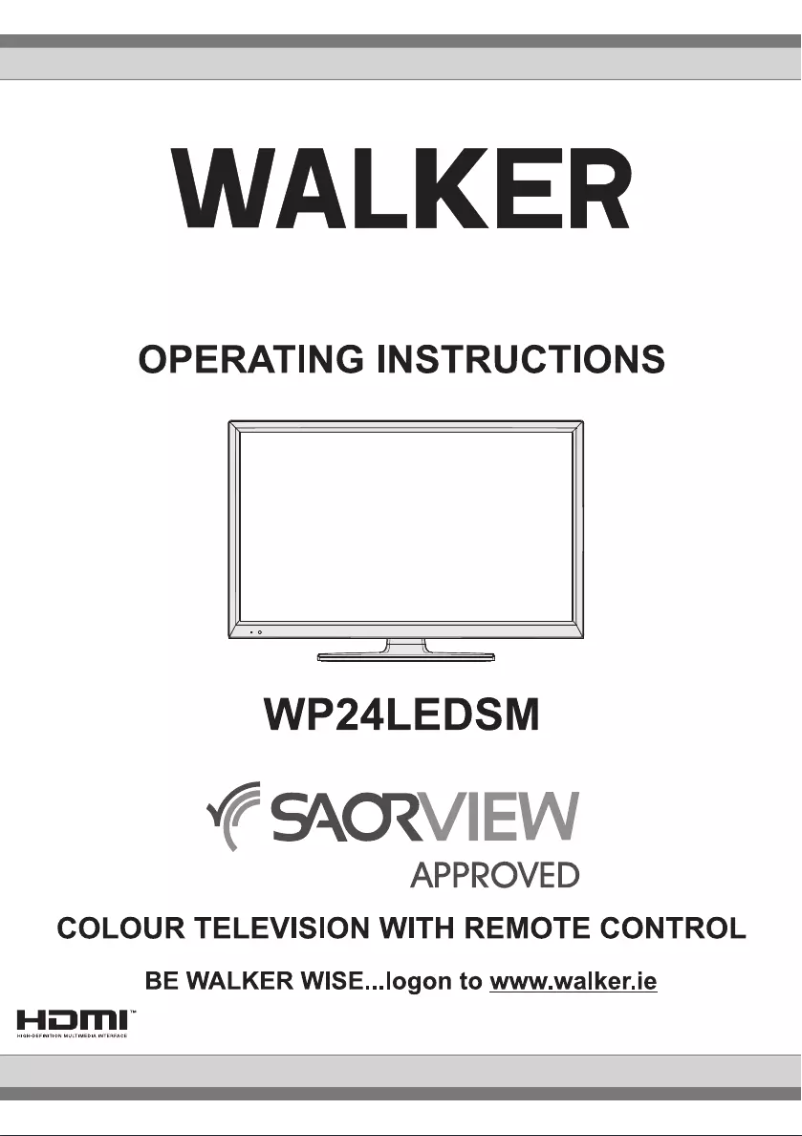 Imagen de la primera página del manual del dispositivo WP24LEDSM