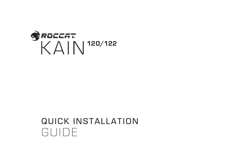 Imagen de la primera página del manual del dispositivo Kain 120