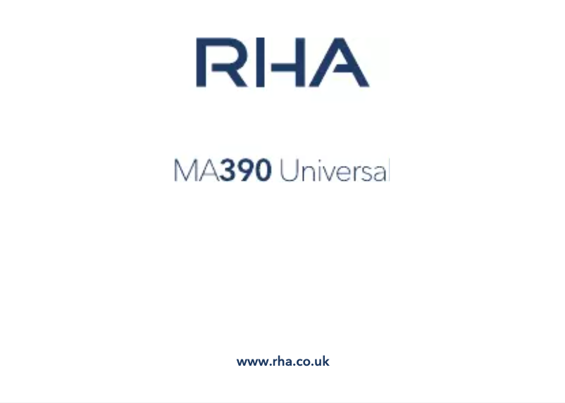 Imagen de la primera página del manual del dispositivo MA390 Wireless