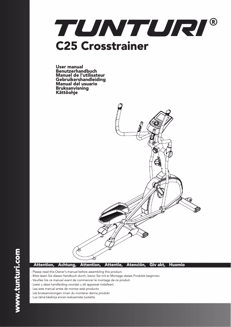 Imagen de la primera página del manual del dispositivo Competence C25
