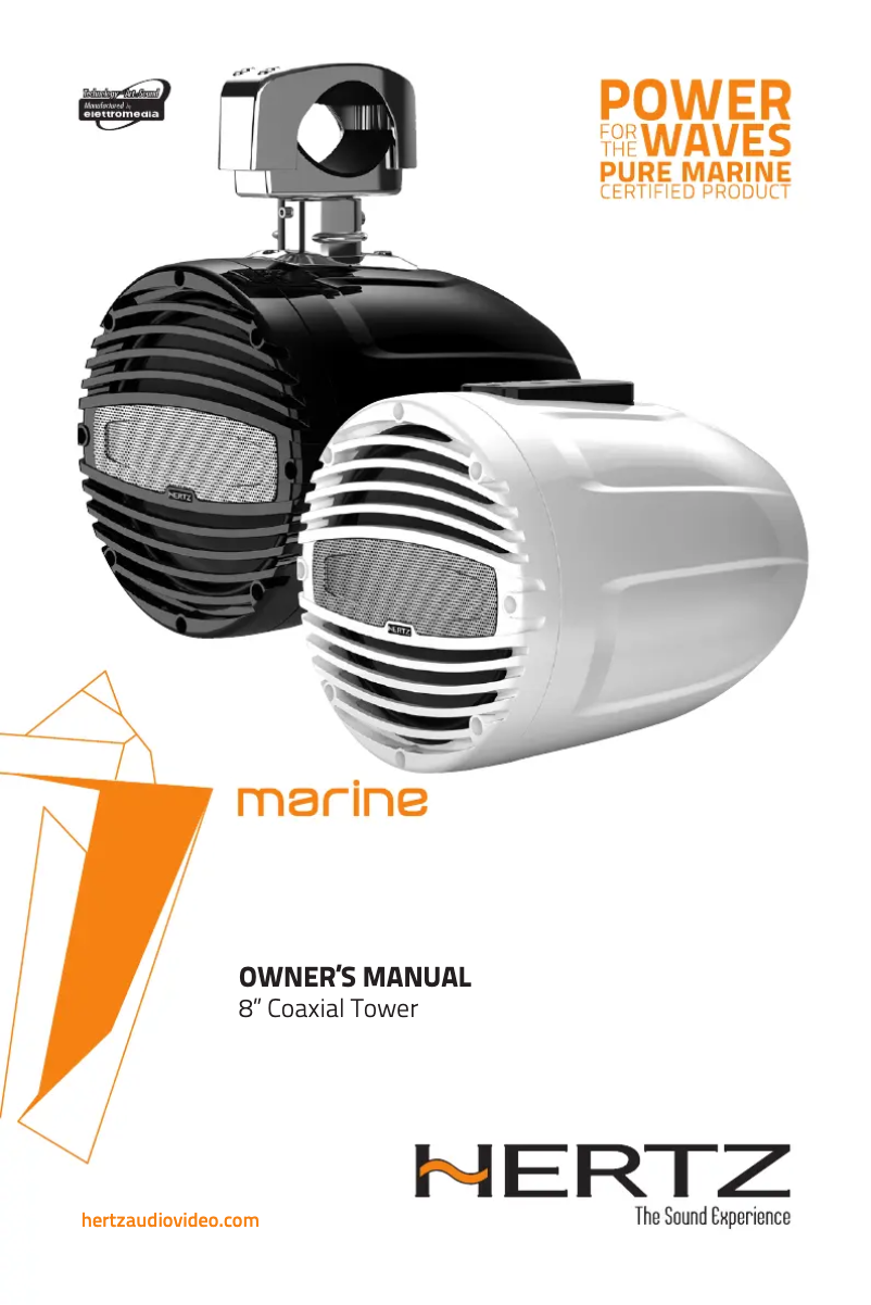 Página 1 del manual Manual de usuario Hertz HTX 8 M-FL-W