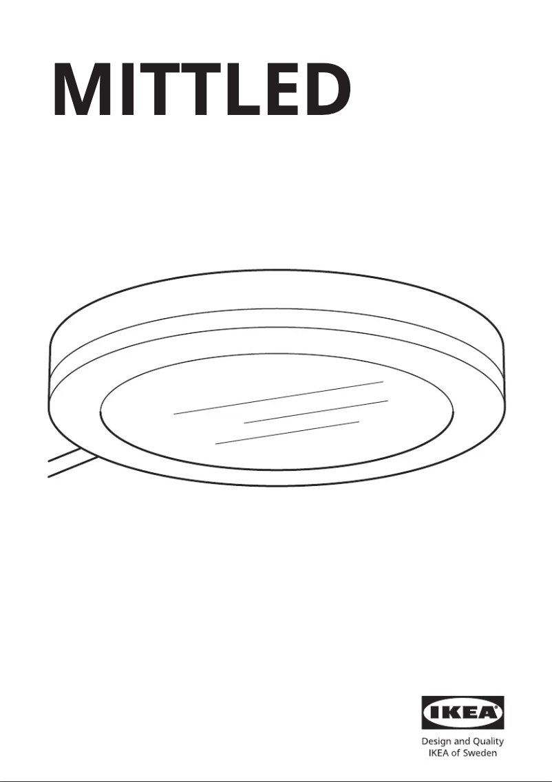 Imagen de la primera página del manual del dispositivo MITTLED 205.286.61