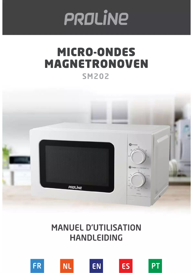 Imagen de la primera página del manual del dispositivo SM202