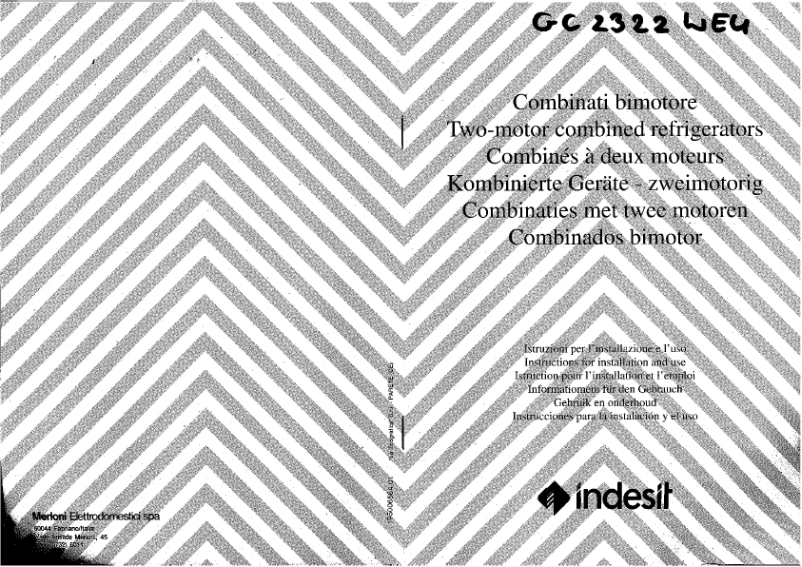 Imagen de la primera página del manual del dispositivo GC 2322 WEU