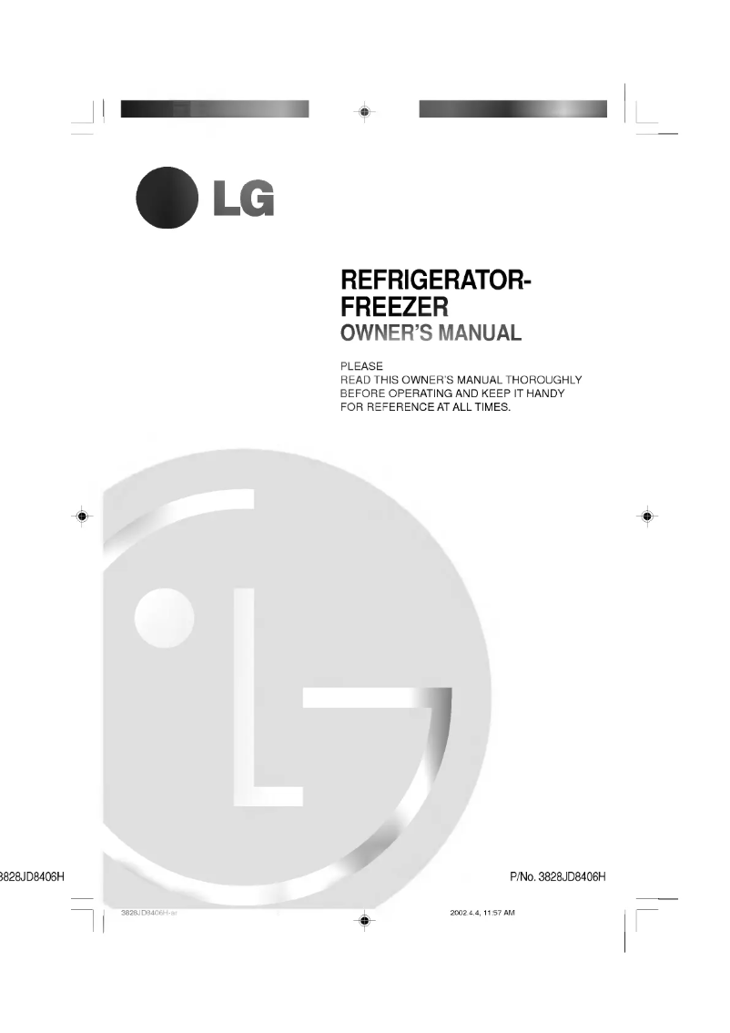 Página nº 1 - Manual de usuario LG GR-702ATP