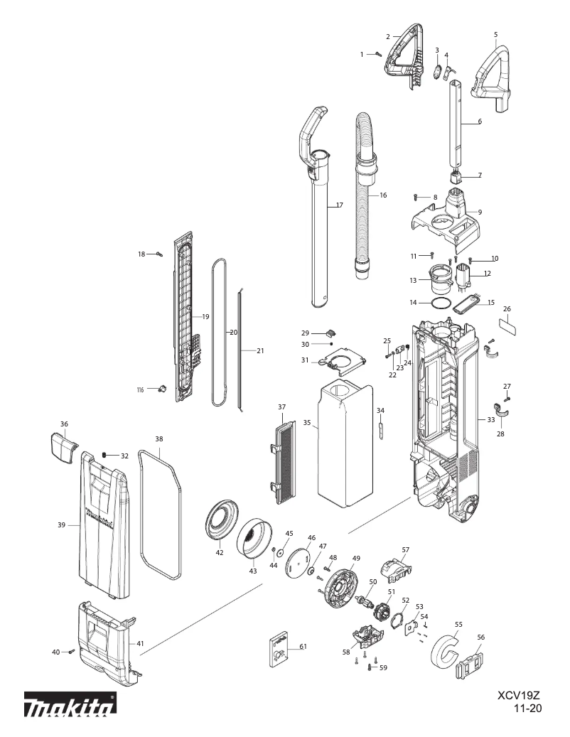 Imagen de la primera página del manual del dispositivo XCV19PG