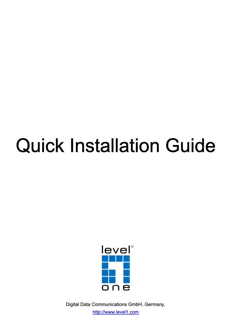 Imagen de la primera página del manual del dispositivo GTP-2871