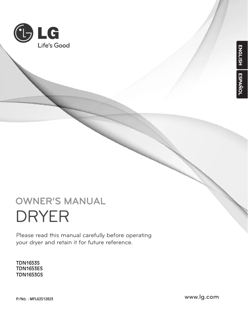 Página 1 del manual Manual de usuario LG TDN1653ES