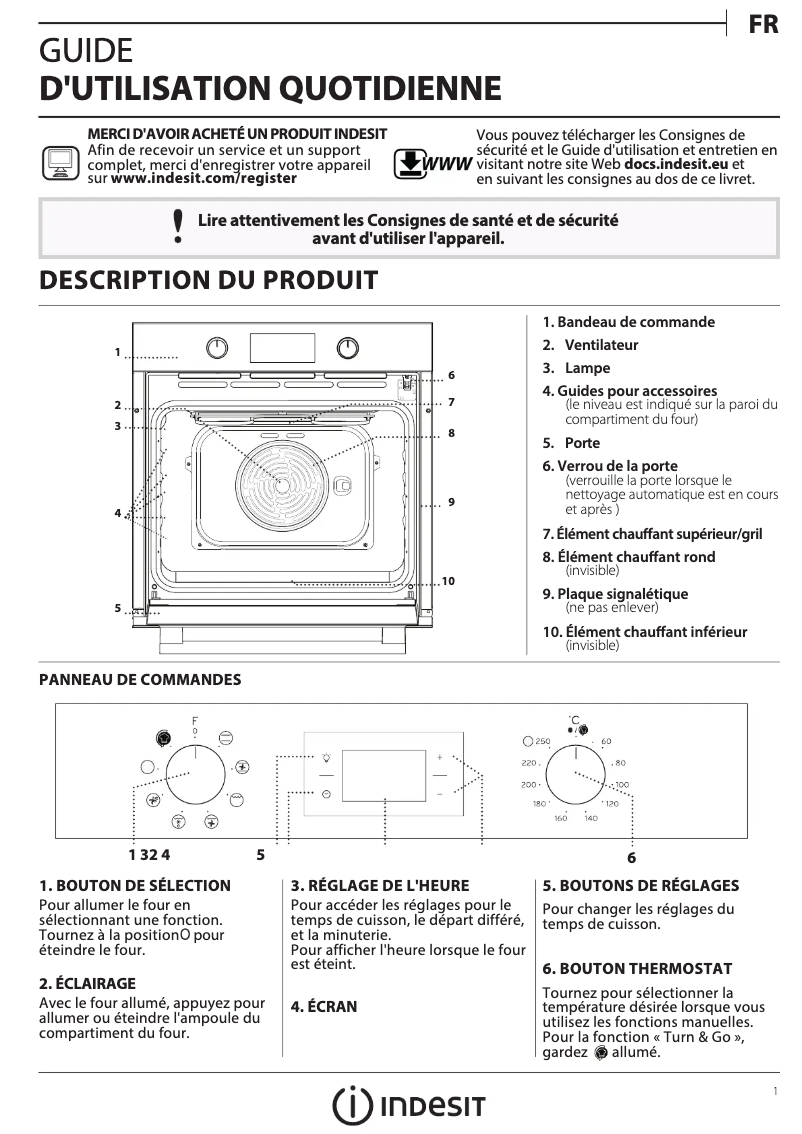 Imagen de la primera página del manual del dispositivo IFW 6540 P IX