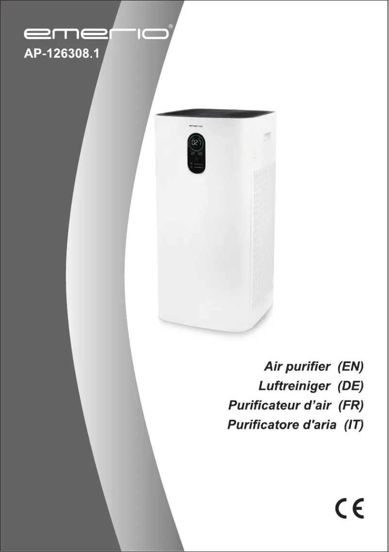 Página 1 del manual Manual de usuario Emerio AP-126308.1