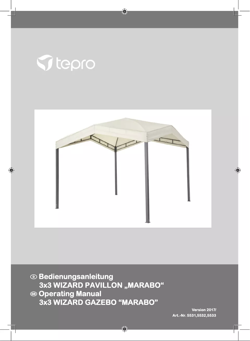 Página 1 del manual Manual de usuario tepro Marabo