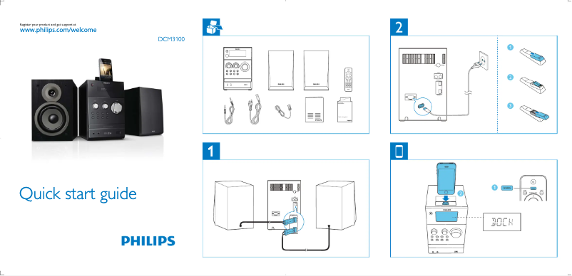 Imagen de la primera página del manual del dispositivo DCM3100