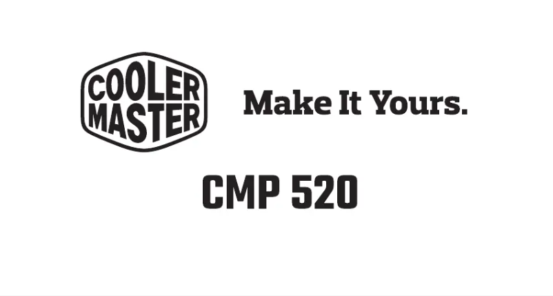 Página 1 del manual Manual de usuario Cooler Master CMP 520
