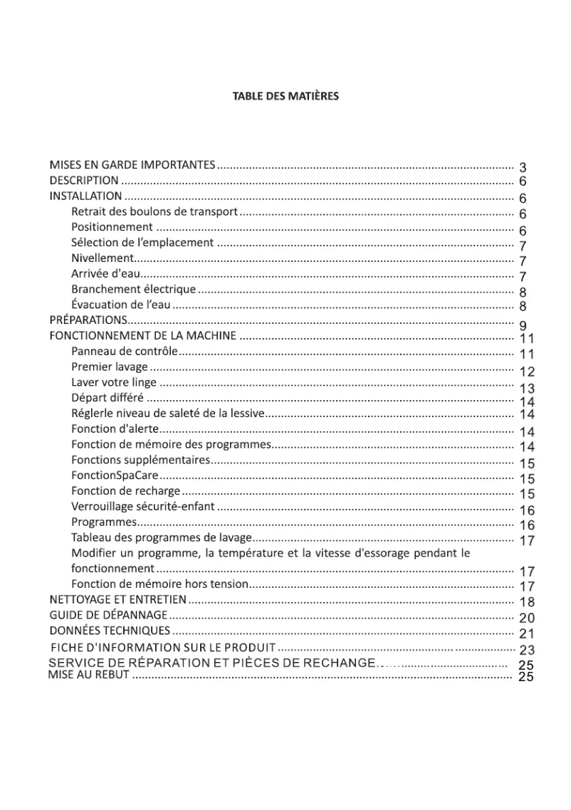 Imagen de la primera página del manual del dispositivo TW151A