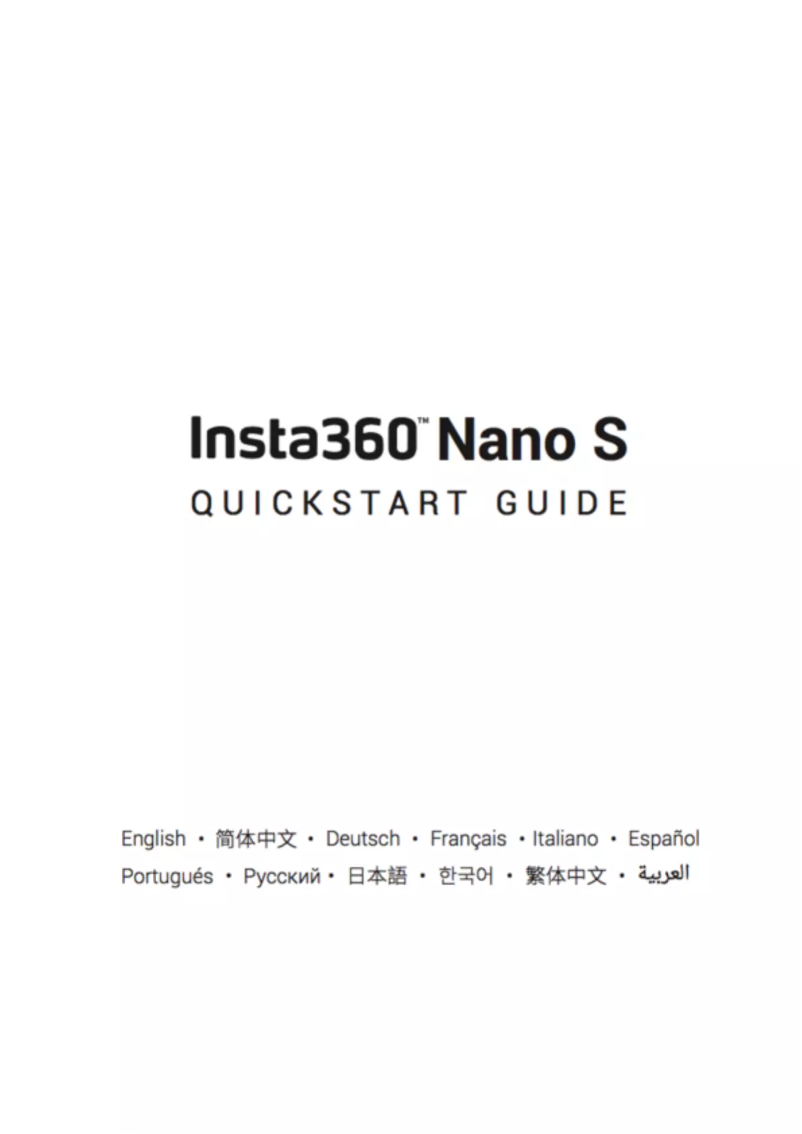 Página nº 1 - Manual de usuario Insta360 Nano S