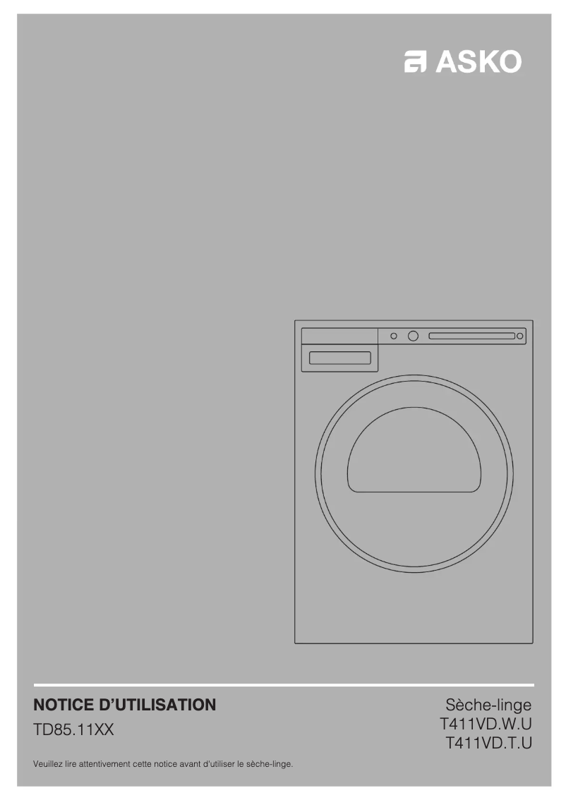 Imagen de la primera página del manual del dispositivo T411VD.W