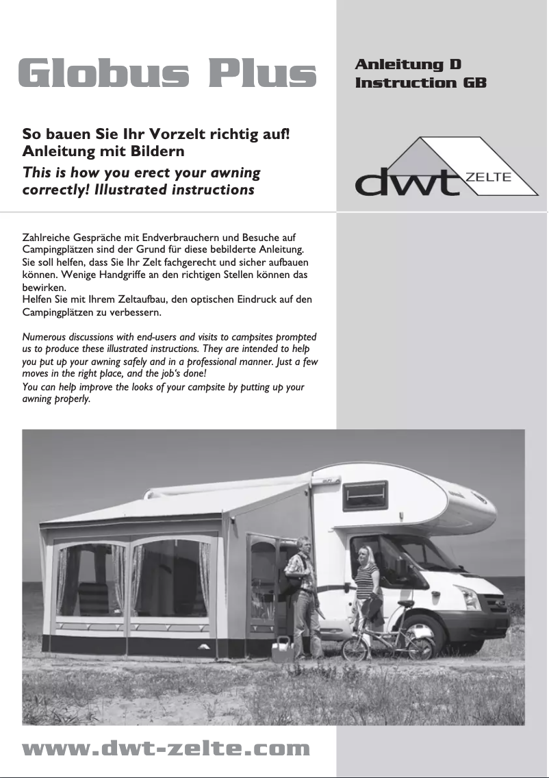 Imagen de la primera página del manual del dispositivo Globus Plus