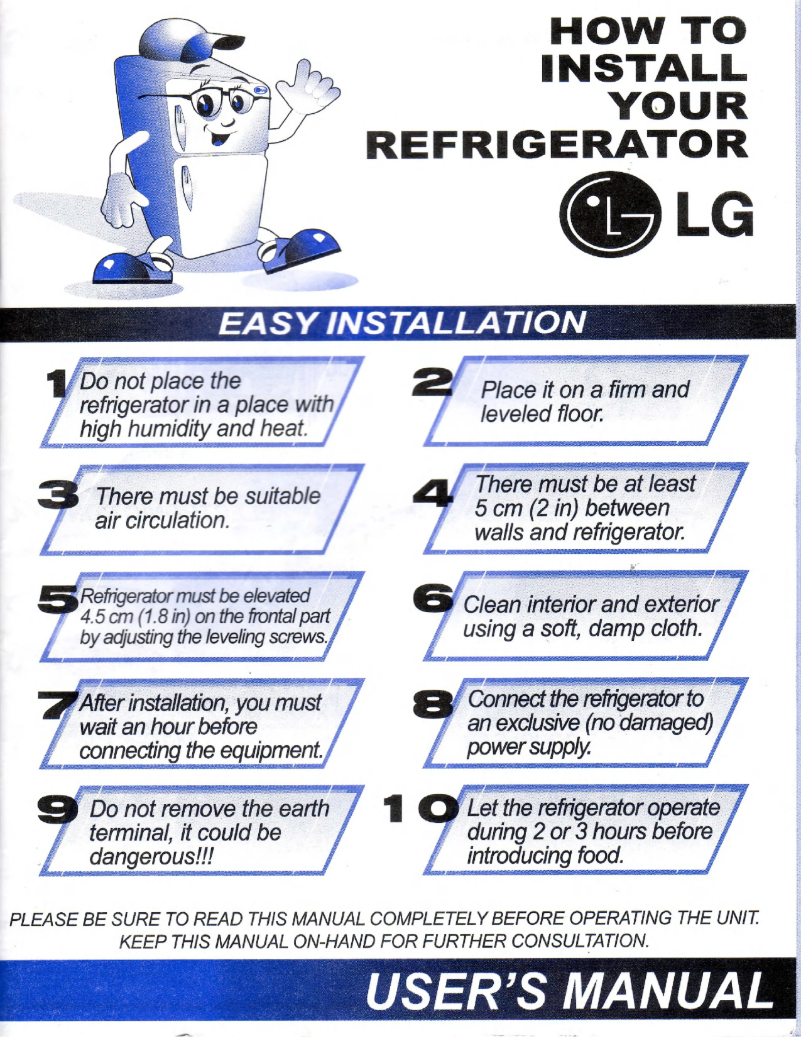 Imagen de la primera página del manual del dispositivo GR39T62CVC