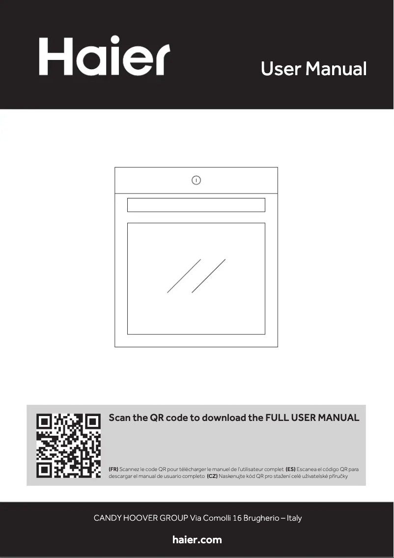 Imagen de la primera página del manual del dispositivo HWO60SM6C1BH