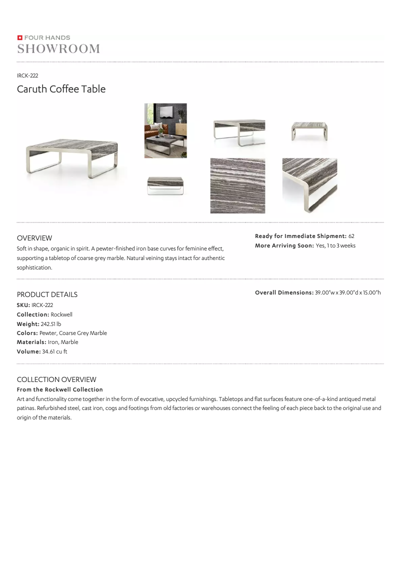 Página 1 del manual Manual de usuario Four Hands IRCK-222