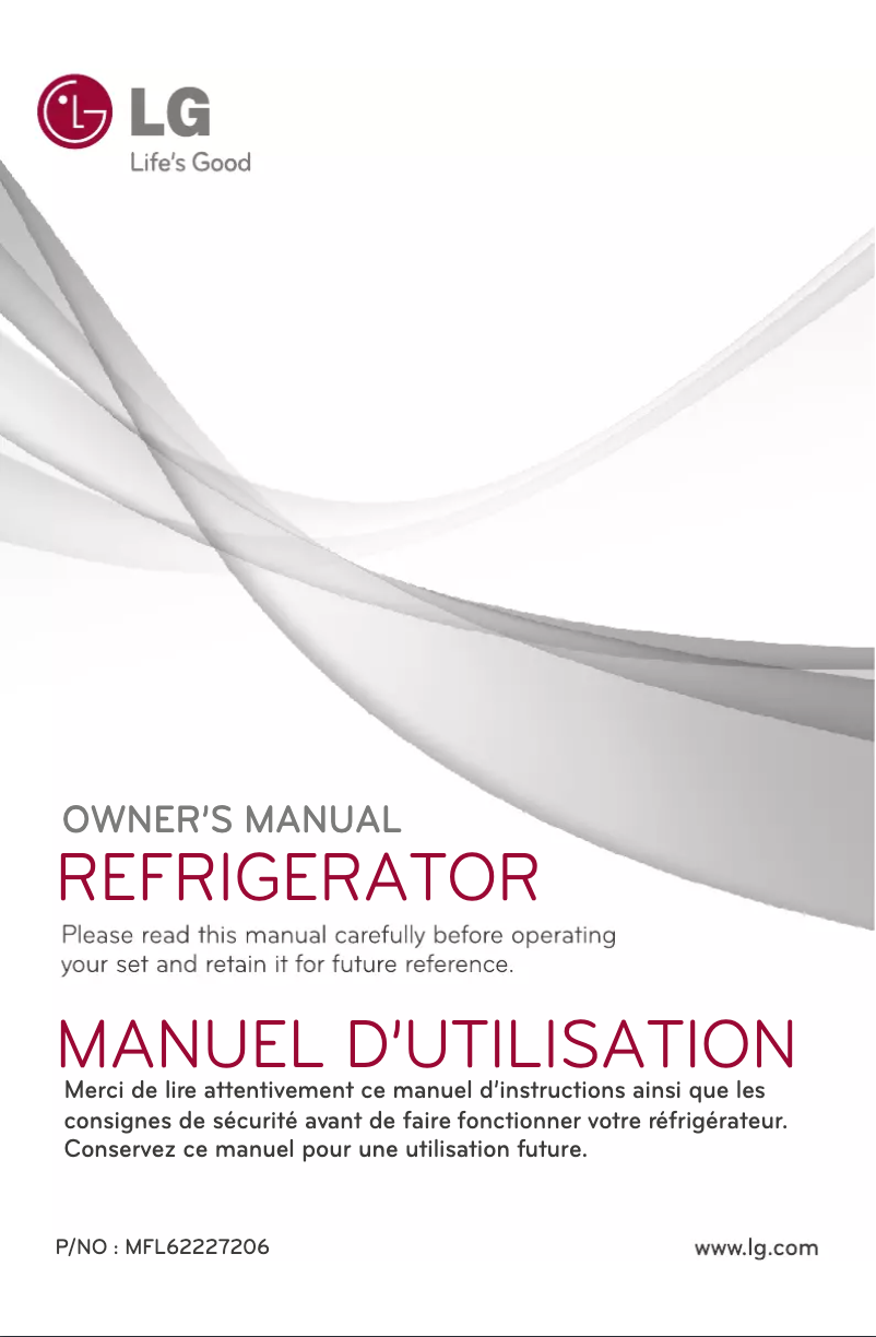 Imagen de la primera página del manual del dispositivo GR-M362RLMC