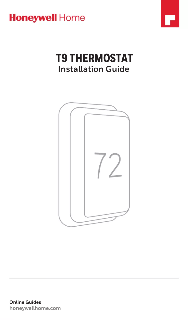Página 1 del manual Manual de usuario Honeywell RCHT9510WFW2001/W