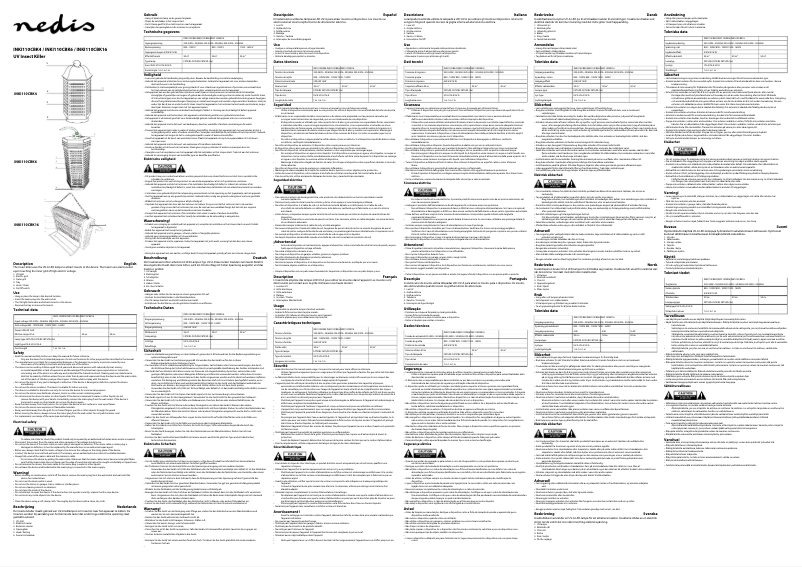 Página 1 del manual Manual de usuario Nedis INKI110CBK6